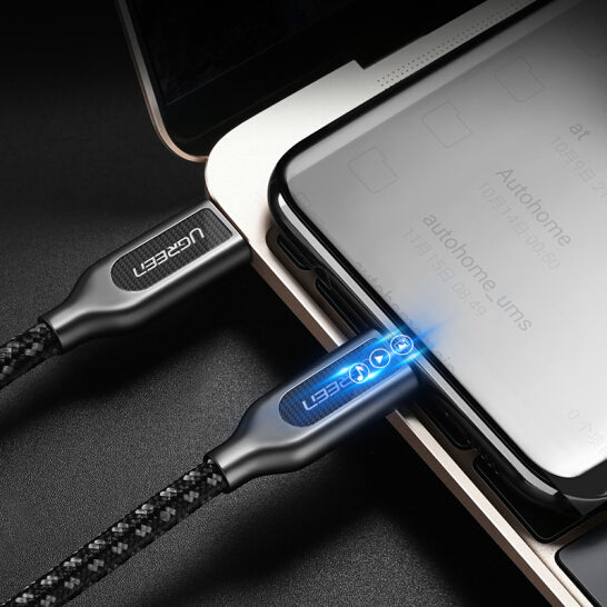 NNEDSZ Type C Male to Type C Male 3A Zinc alloy Data cable 1.5M (50225)